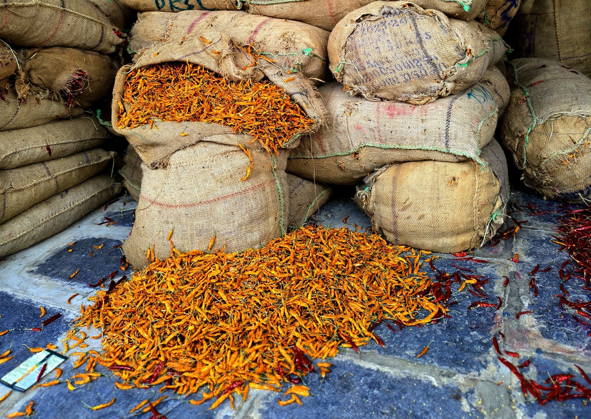 Yellow Mirchi Yellow Chilli Export Grade India